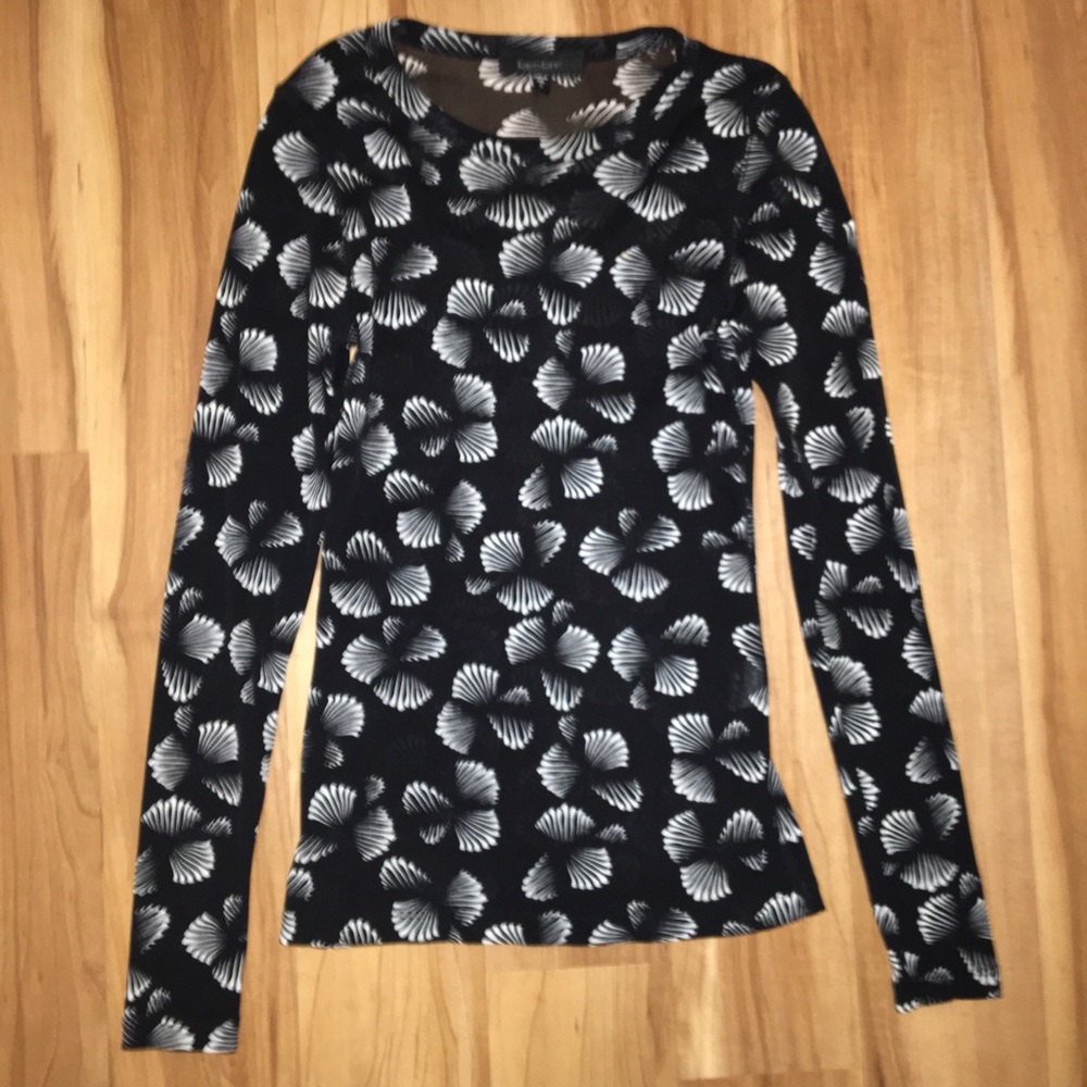 💁🏼‍♂️Women’s Karen Kane Sheer Long Sleeve Shirt